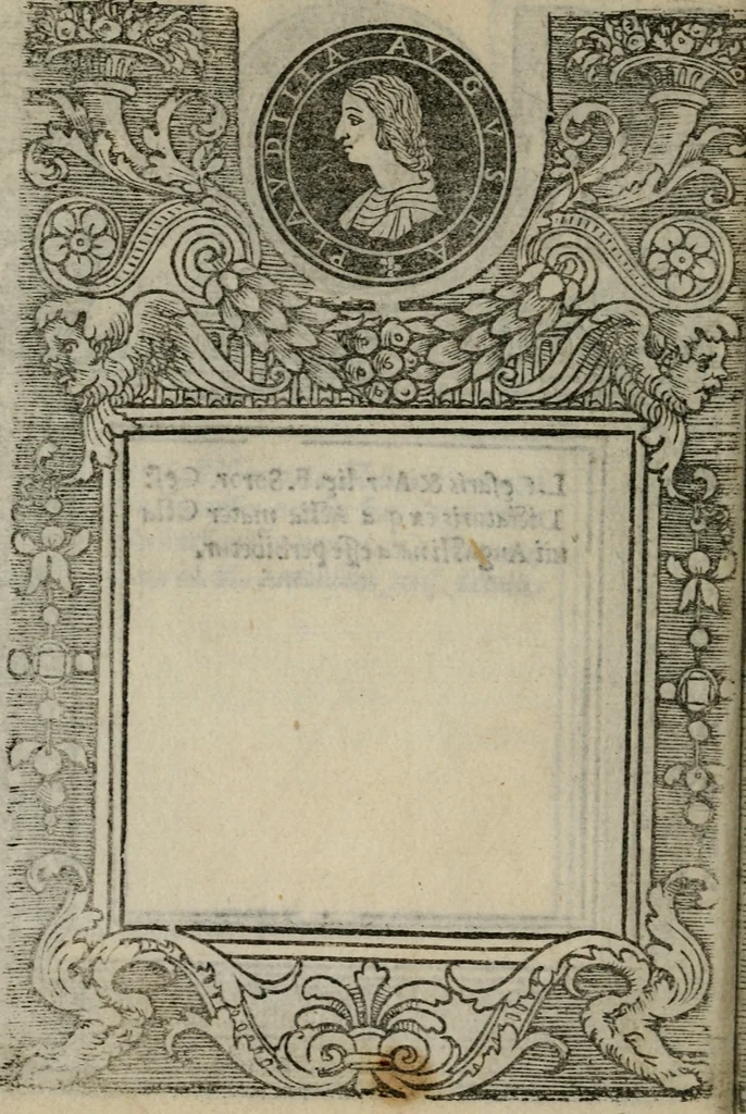 An illustration from Illvstrivm imagines, 1517, leaf 47