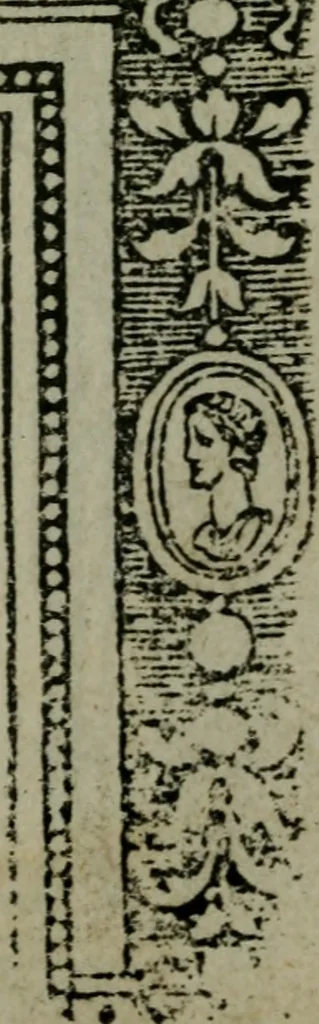 An illustration from Illvstrivm imagines, 1517, leaf 50