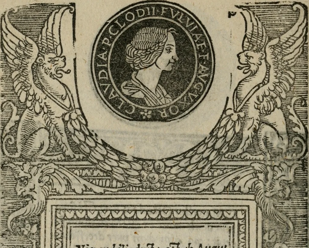 An illustration from Illvstrivm imagines, 1517, leaf 55