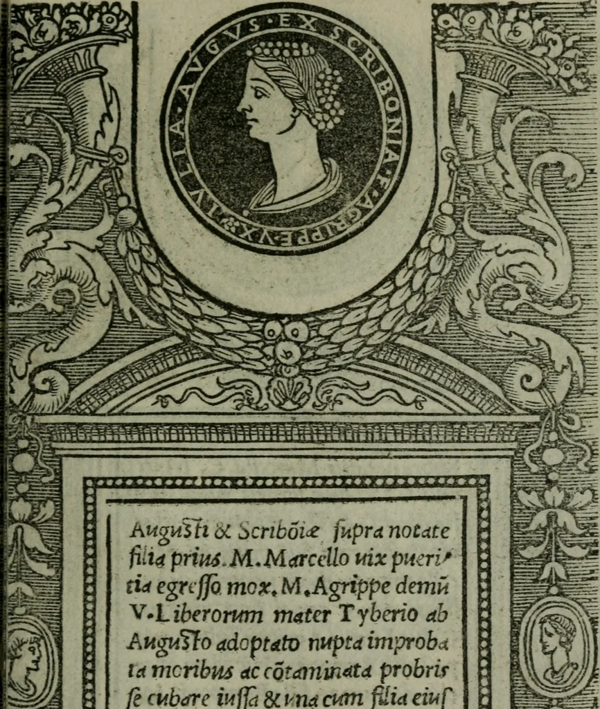 An illustration from Illvstrivm imagines, 1517, leaf 58