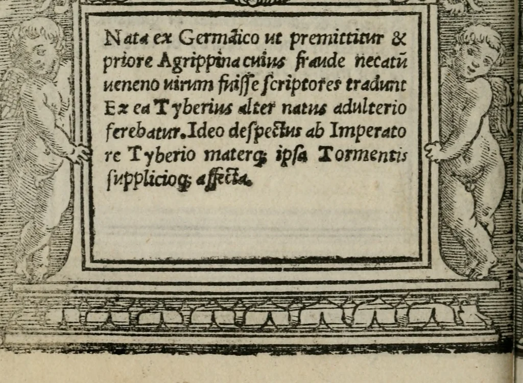 An illustration from Illvstrivm imagines, 1517, leaf 63