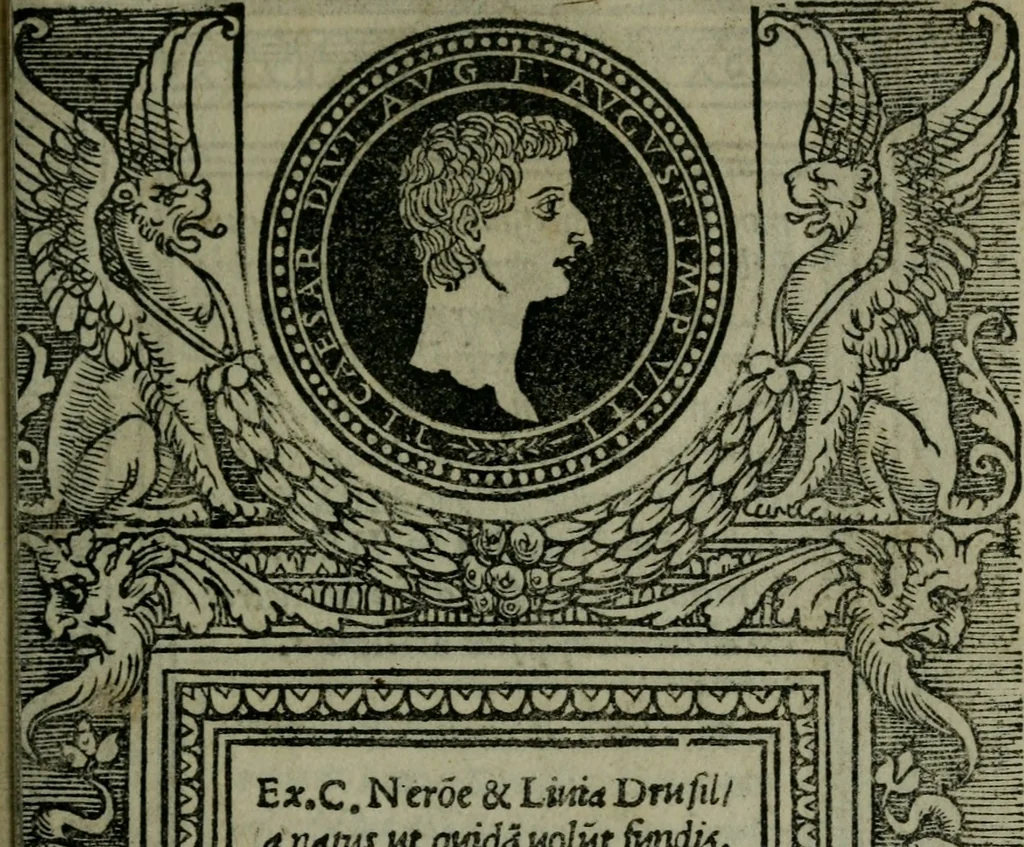 An illustration from Illvstrivm imagines, 1517, leaf 64
