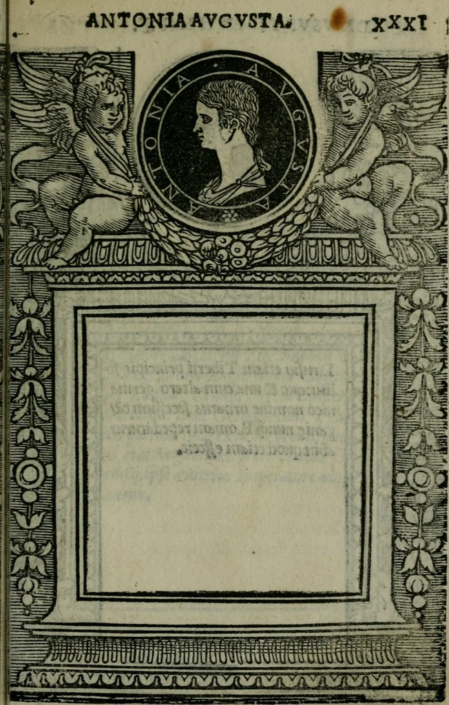 An illustration from Illvstrivm imagines, 1517, leaf 68