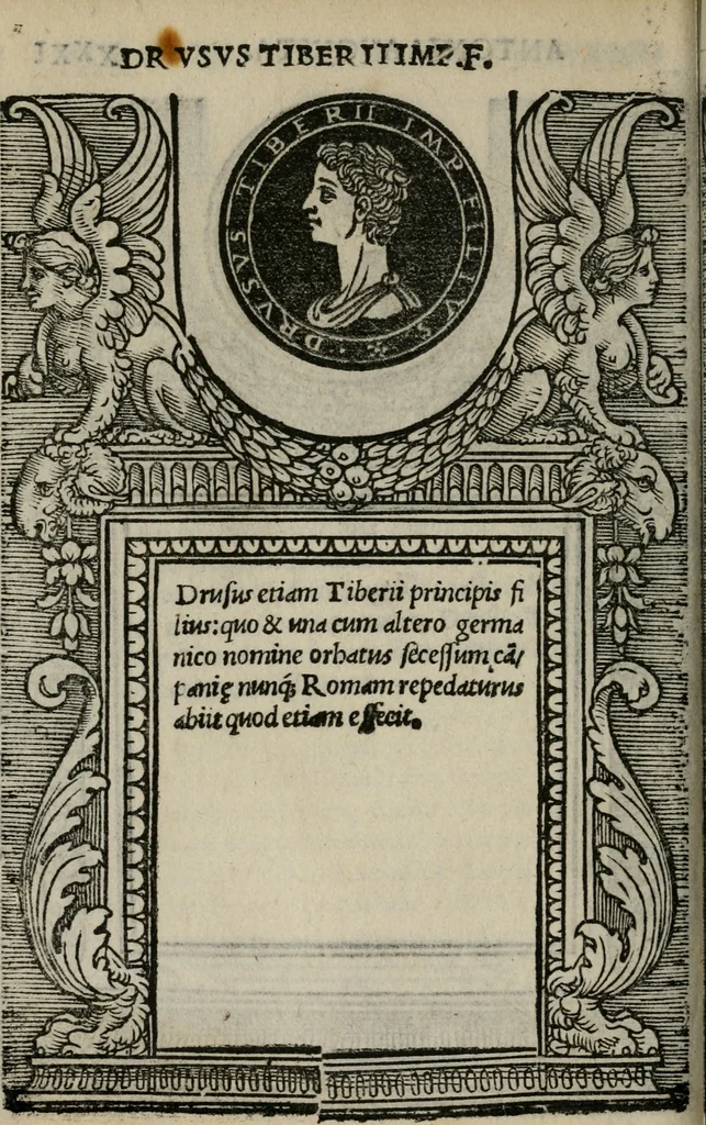 An illustration from Illvstrivm imagines, 1517, leaf 69