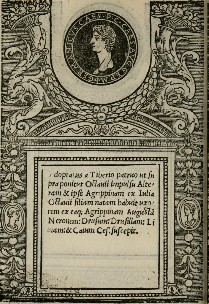 An illustration from Illvstrivm imagines, 1517, leaf 71
