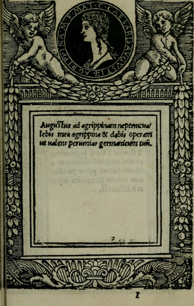 An illustration from Illvstrivm imagines, 1517, leaf 72