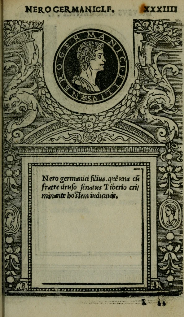 An illustration from Illvstrivm imagines, 1517, leaf 74