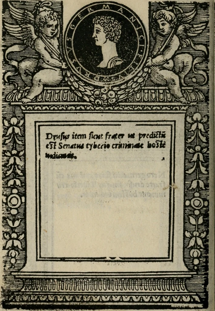 An illustration from Illvstrivm imagines, 1517, leaf 75