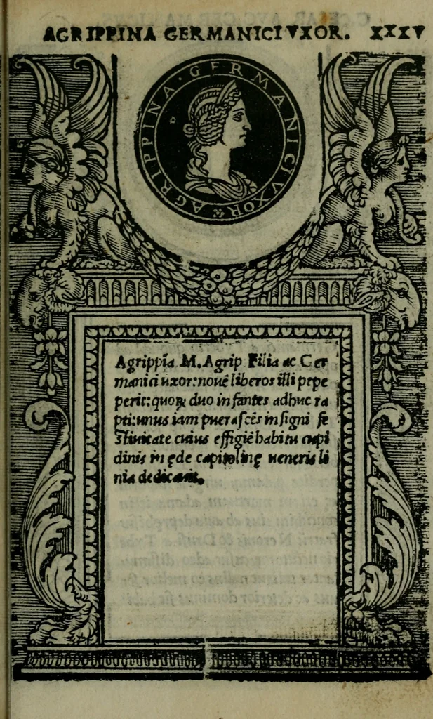 An illustration from Illvstrivm imagines, 1517, leaf 76
