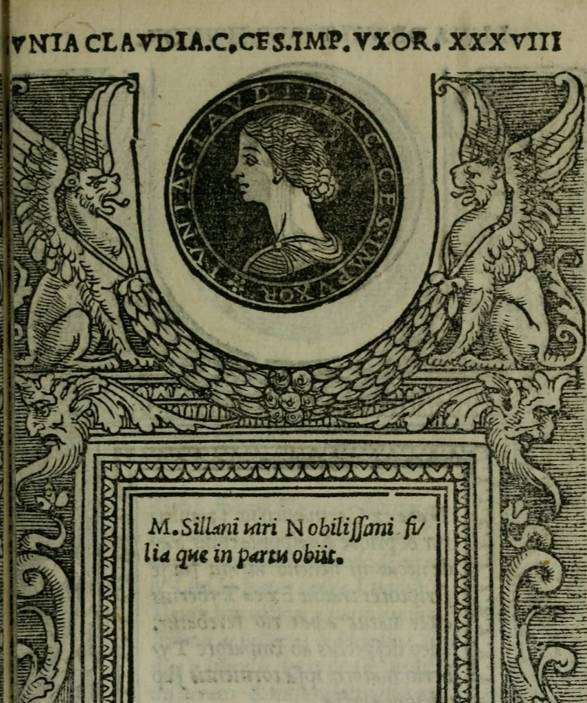 An illustration from Illvstrivm imagines, 1517, leaf 82