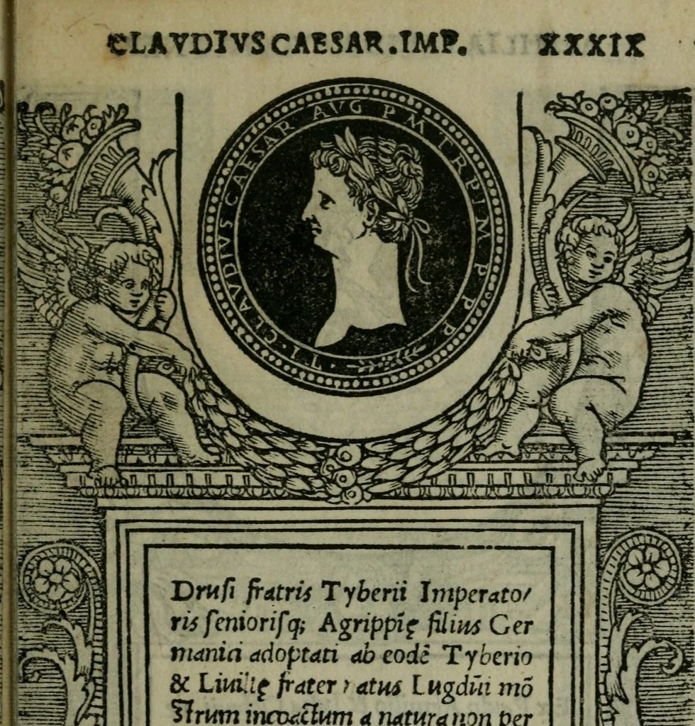 An illustration from Illvstrivm imagines, 1517, leaf 84