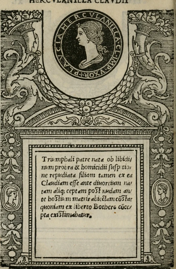 An illustration from Illvstrivm imagines, 1517, leaf 87