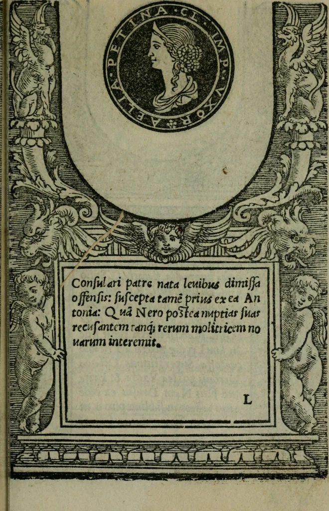 An illustration from Illvstrivm imagines, 1517, leaf 88