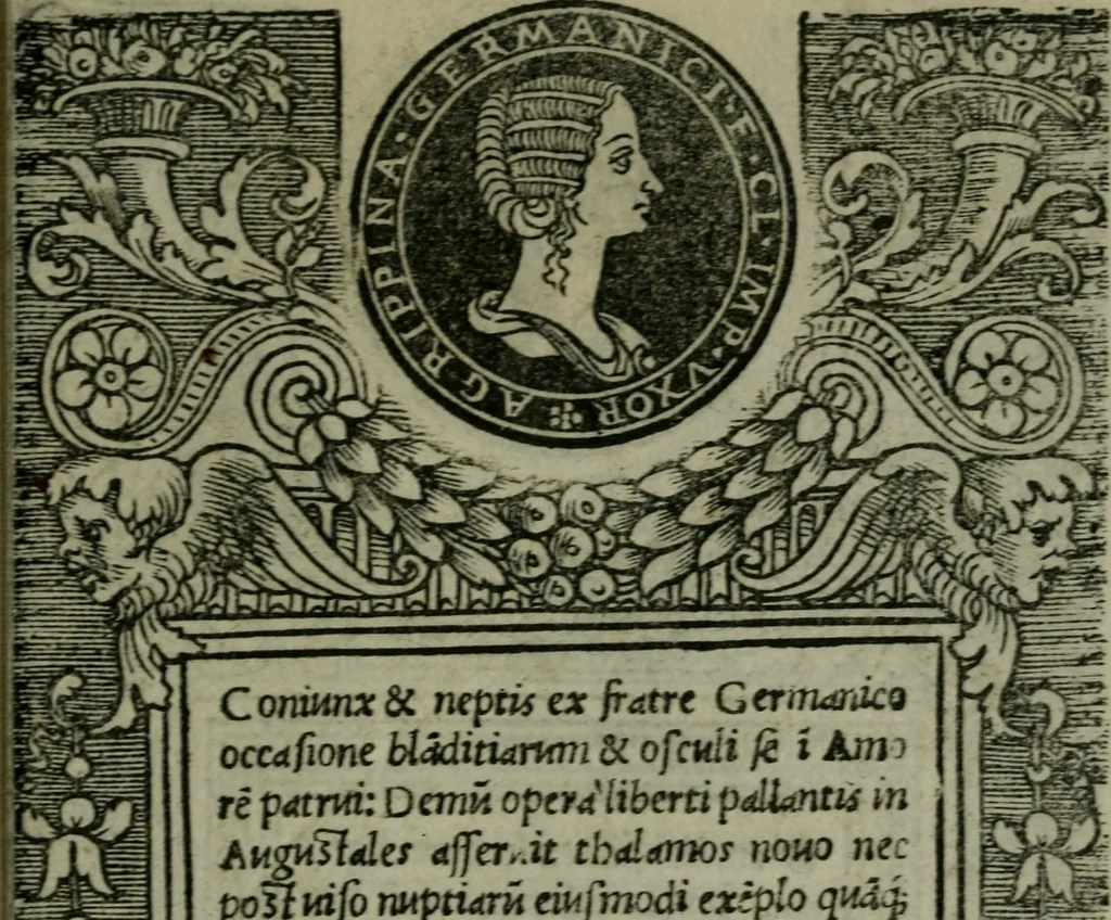 An illustration from Illvstrivm imagines, 1517, leaf 90