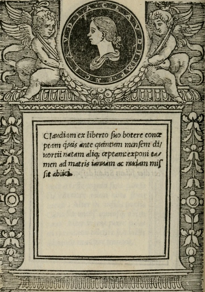 An illustration from Illvstrivm imagines, 1517, leaf 93