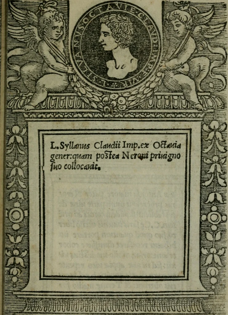 An illustration from Illvstrivm imagines, 1517, leaf 96