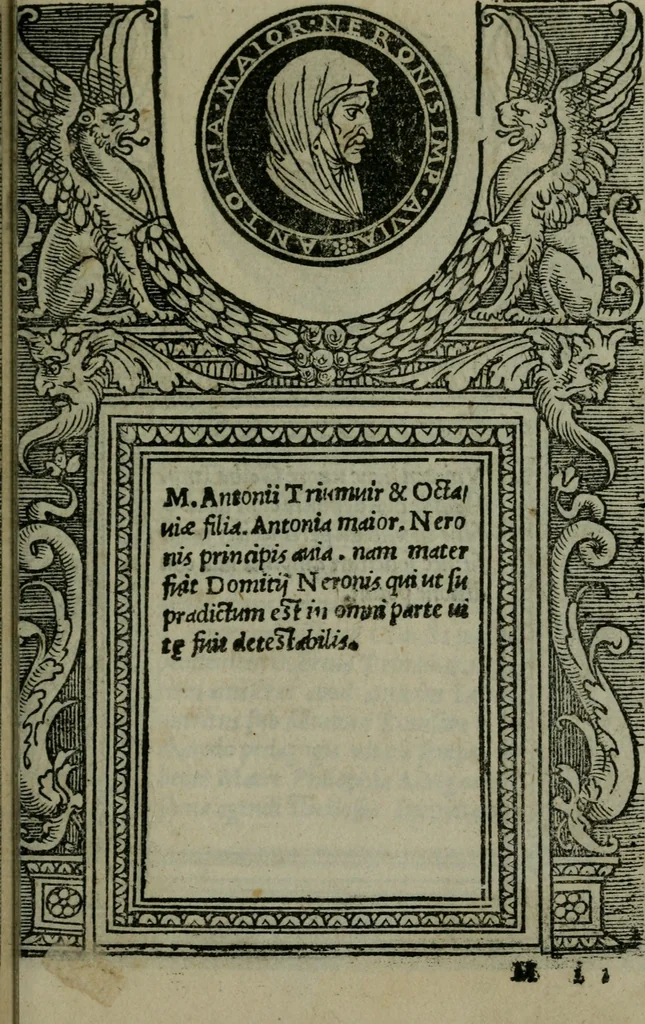 An illustration from Illvstrivm imagines, 1517, leaf 98