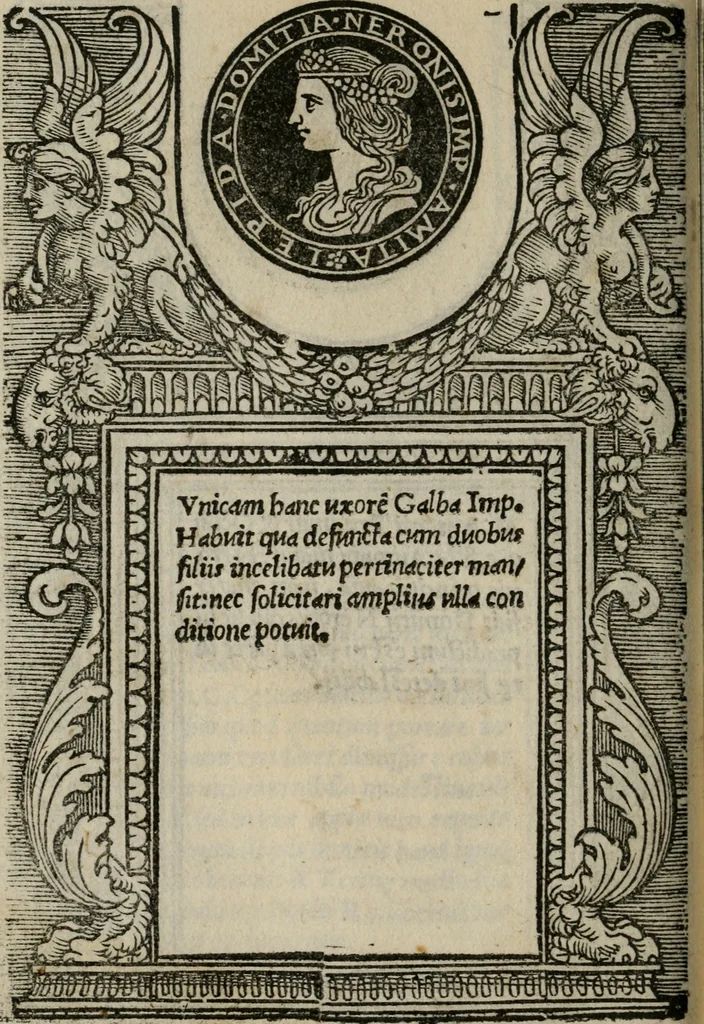 An illustration from Illvstrivm imagines, 1517, leaf 99