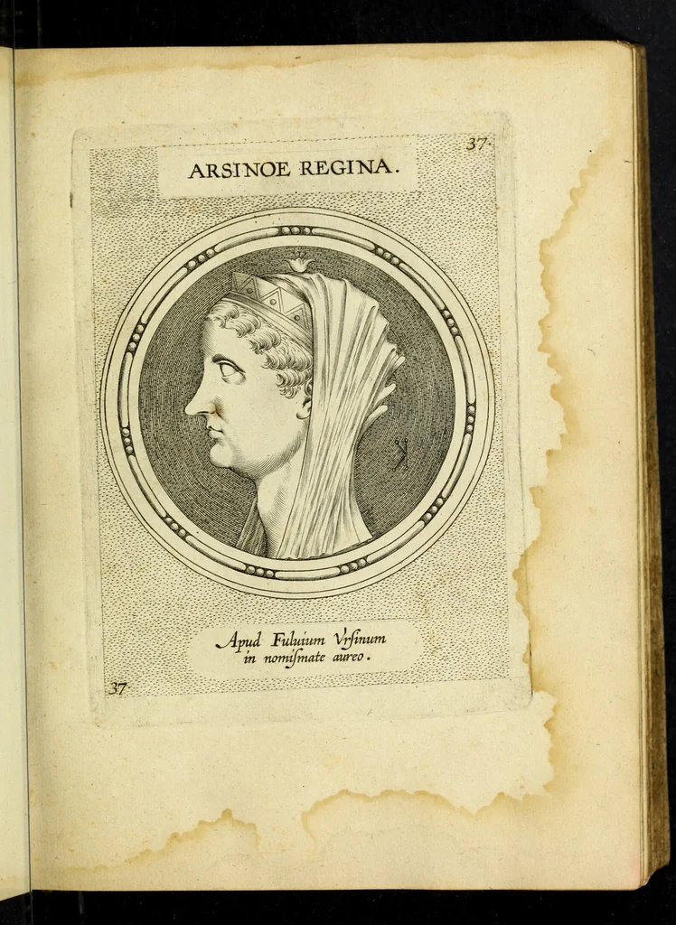 An illustration from Illvstrivm imagines, ex antiquis marmoribus, nomismatibus, et gemmis expressae: quæ exstant Romæ, maior pars apud Fulvium Vrsinvm : editio altera, aliquot imaginibus, et I. Fabri ad singulas commentario, auctior atque illustrior, 1598, leaf 89