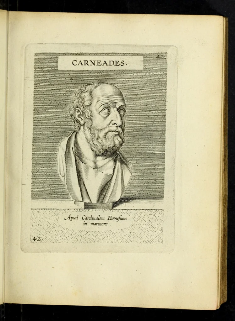 An illustration from Illvstrivm imagines, ex antiquis marmoribus, nomismatibus, et gemmis expressae: quæ exstant Romæ, maior pars apud Fulvium Vrsinvm : editio altera, aliquot imaginibus, et I. Fabri ad singulas commentario, auctior atque illustrior, 1598, leaf 99