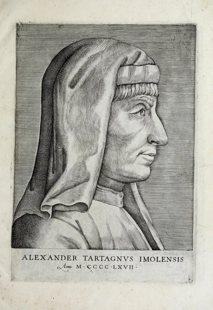 An illustration from Illvstrivm ivreconsvltorvm imagines : qvae inveniri potvervnt ad vivam effigiem expressae : ex musaeo Marci Mantuae Benauidij Patauini iureconsulti clarissimi, 1566, leaf 21