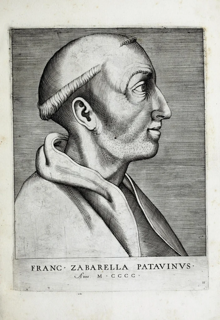 An illustration from Illvstrivm ivreconsvltorvm imagines : qvae inveniri potvervnt ad vivam effigiem expressae : ex musaeo Marci Mantuae Benauidij Patauini iureconsulti clarissimi, 1566, leaf 29