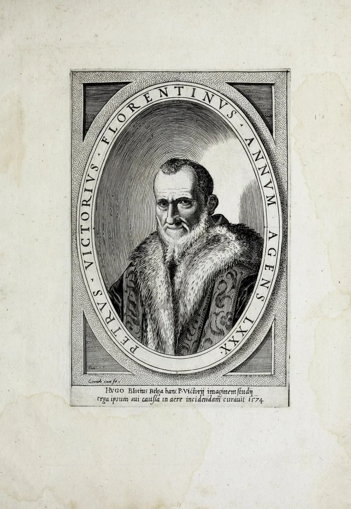 An illustration from Illvstrivm ivreconsvltorvm imagines : qvae inveniri potvervnt ad vivam effigiem expressae : ex musaeo Marci Mantuae Benauidij Patauini iureconsulti clarissimi, 1566, leaf 59