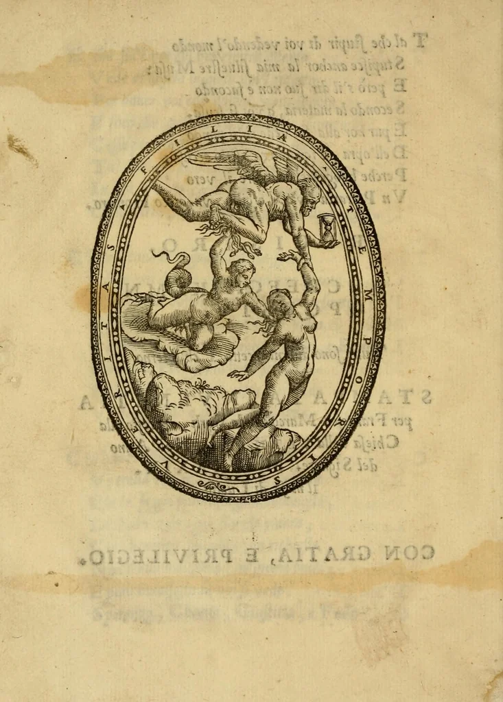 An illustration from Il magno palazzo del cardinale di Trento, 1539, leaf 162