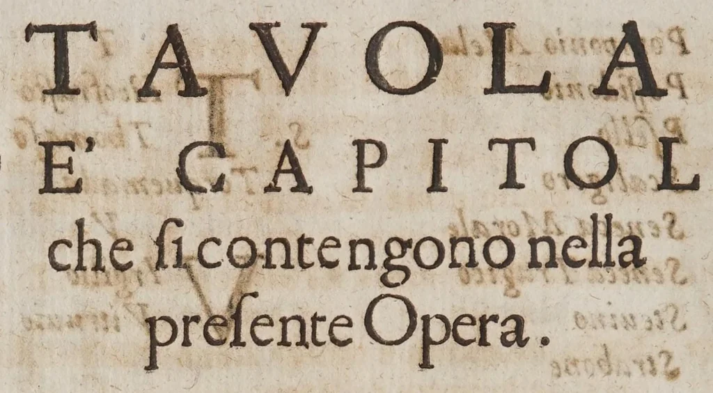 An illustration from Il mare essaminato, 1656, leaf 18