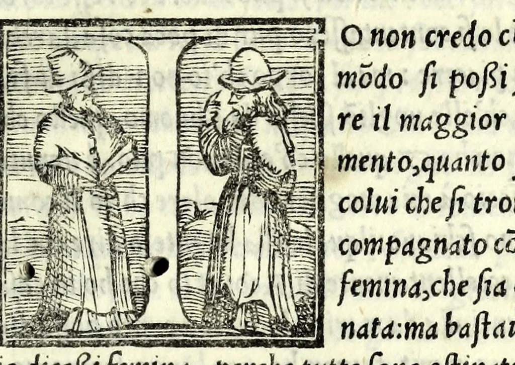 An illustration from Il marinaio : comedia nova, 1550, leaf 11