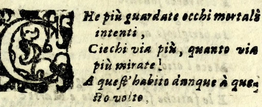 An illustration from Il maritaggio delle mvse : poema drammatico, 1633, leaf 15