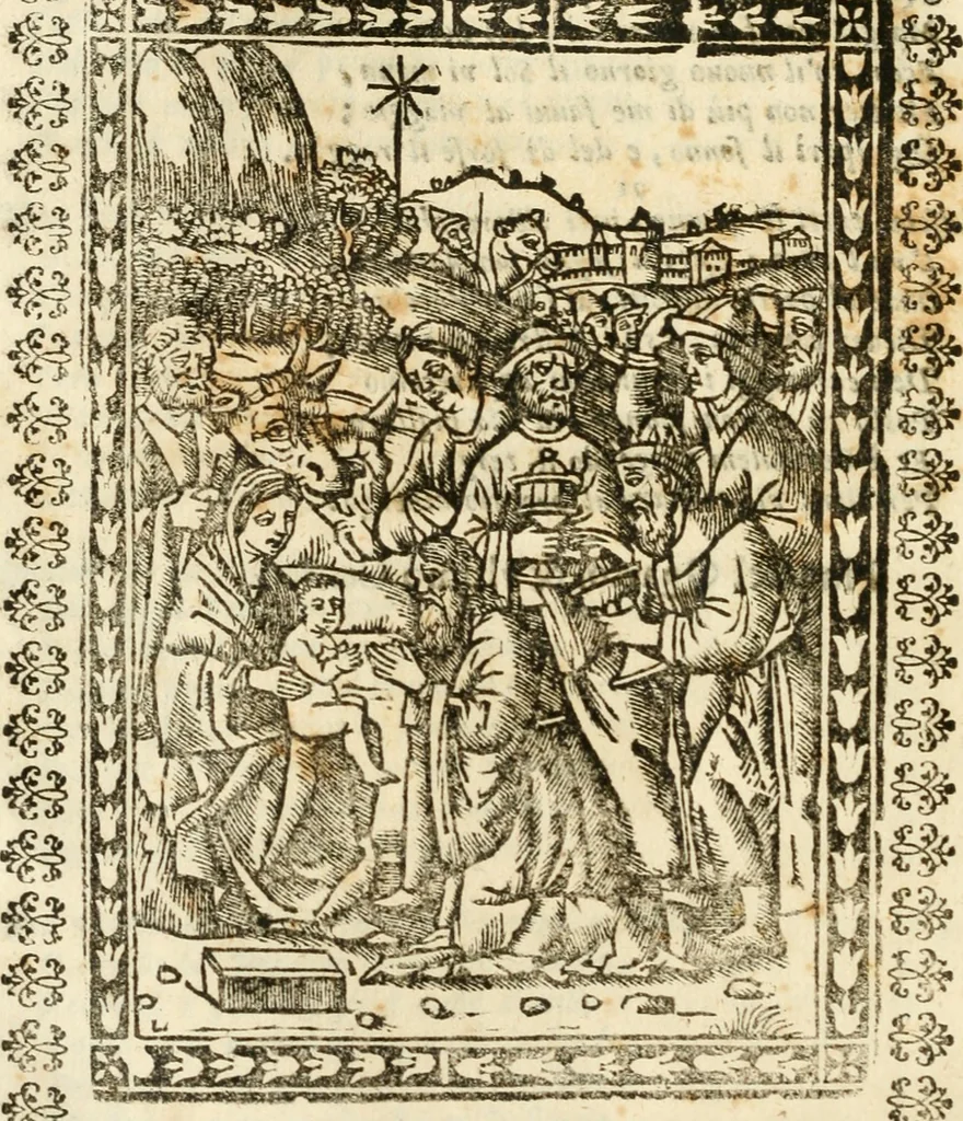 An illustration from Il martirio di Santa Cristina vergine ..., 1628, leaf 261
