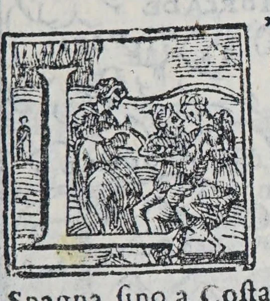 An illustration from Il mondo e sue parti cioe Europa, Affrica, Asia, et America. : Nel quale, oltre alle tauole in disegno, si discorre delle sue prouincie, regni, regioni, città ... e costumi., 1595, leaf 41