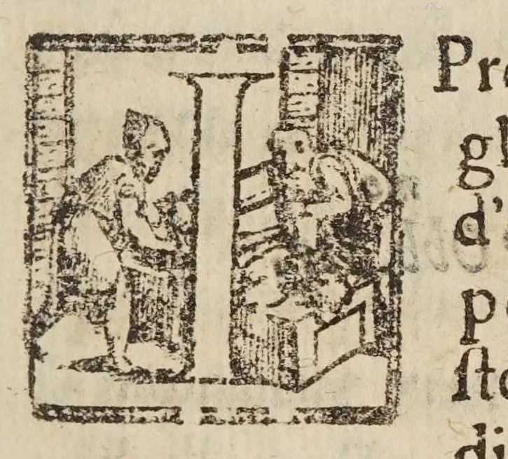 An illustration from Il morte del serenissimo principe Francesco di Toscana, 1634, leaf 7
