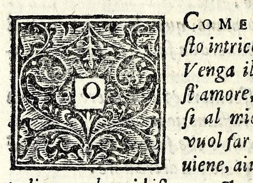 An illustration from Il padre afflitto, 1578, leaf 80
