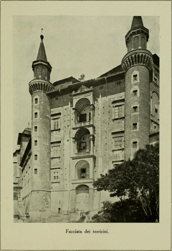 An illustration from Il Palazzo ducale di Urbino e la Galleria nazionale delle Marche, 1922, leaf 5