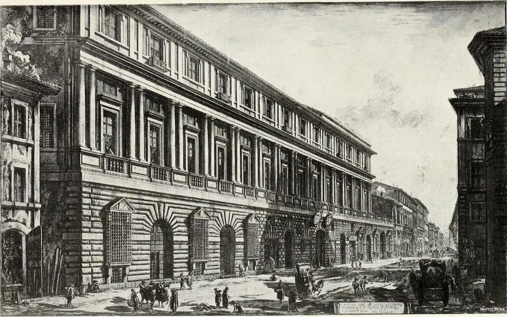 An illustration from Il Palazzo Vidoni in Roma appartenente al conte Filippo Vitali : monografia storica con illustrazioni, 1905, leaf 10