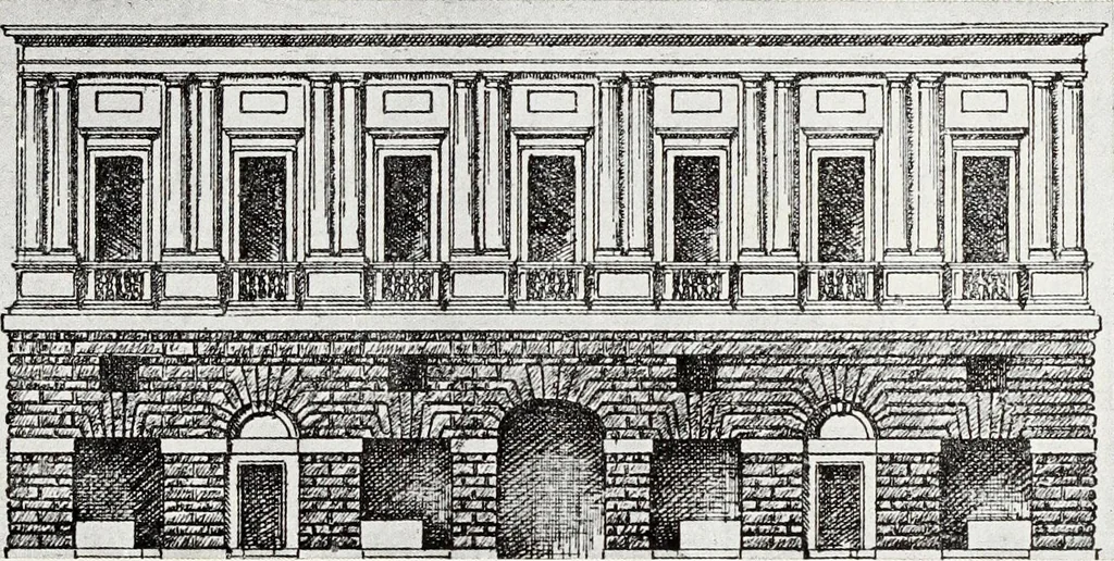 An illustration from Il Palazzo Vidoni in Roma appartenente al conte Filippo Vitali : monografia storica con illustrazioni, 1905, leaf 28