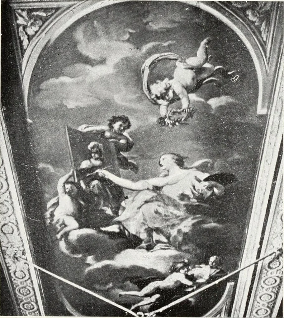 An illustration from Il Palazzo Vidoni in Roma appartenente al conte Filippo Vitali : monografia storica con illustrazioni, 1905, leaf 58