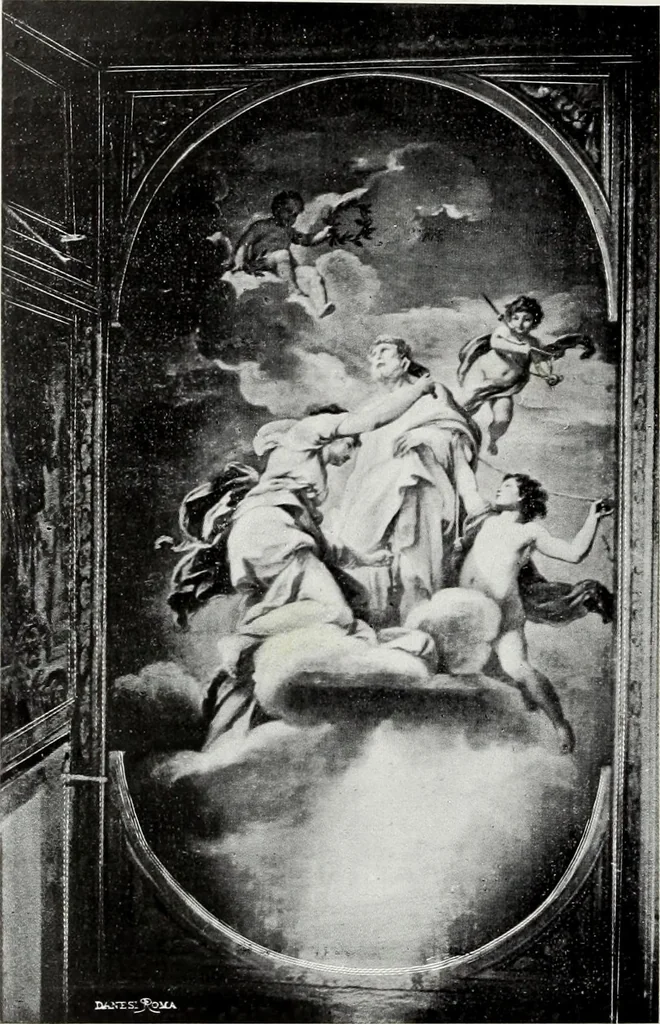 An illustration from Il Palazzo Vidoni in Roma appartenente al conte Filippo Vitali : monografia storica con illustrazioni, 1905, leaf 59