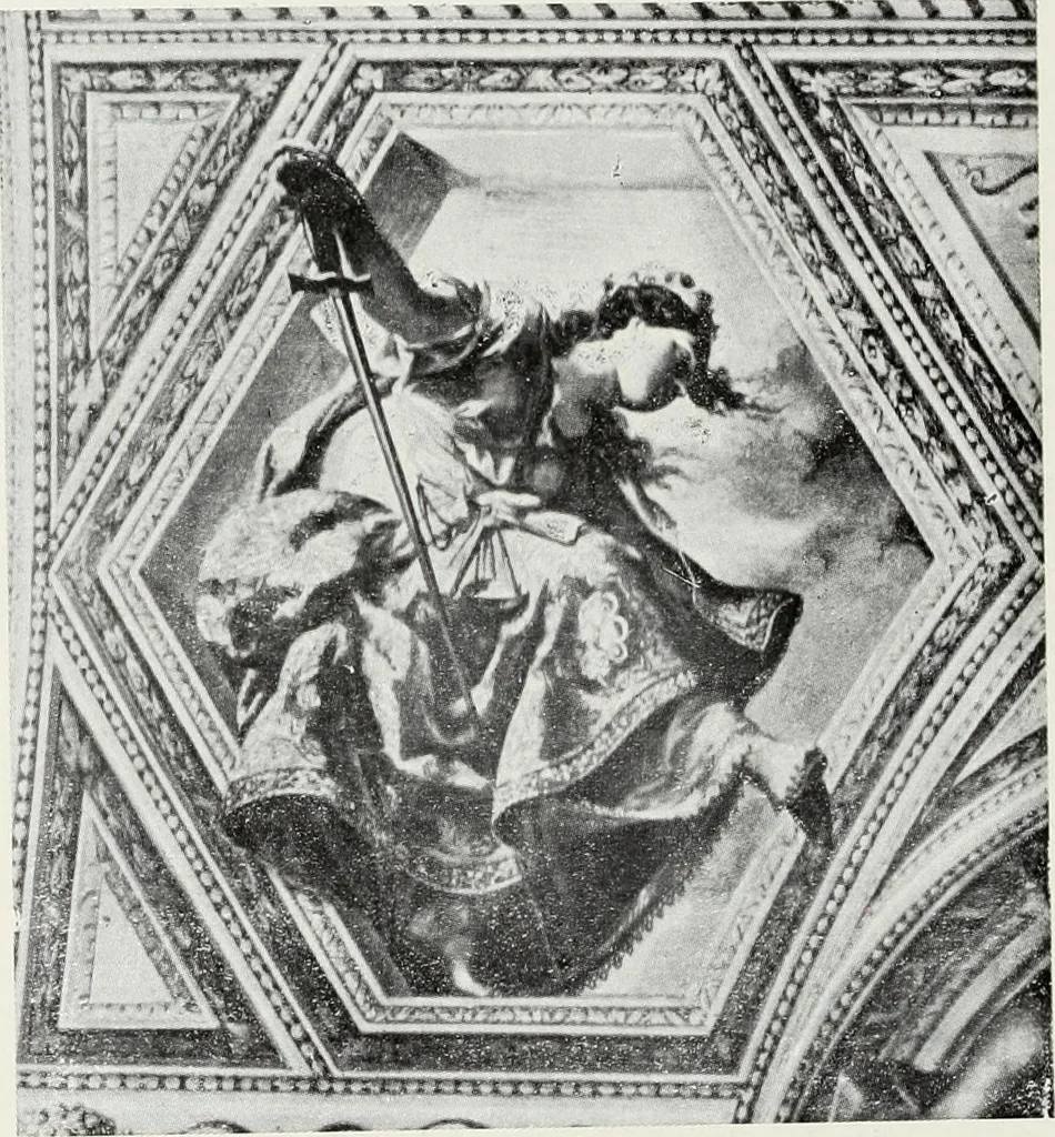 An illustration from Il Palazzo Vidoni in Roma appartenente al conte Filippo Vitali : monografia storica con illustrazioni, 1905, leaf 65