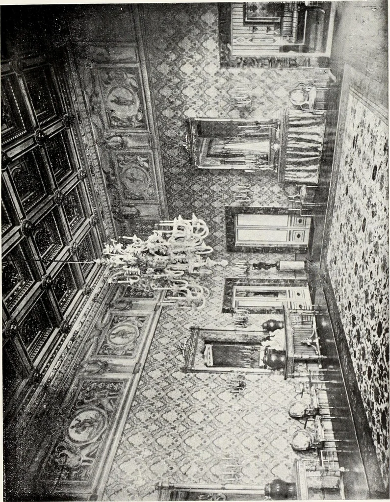 An illustration from Il Palazzo Vidoni in Roma appartenente al conte Filippo Vitali : monografia storica con illustrazioni, 1905, leaf 84
