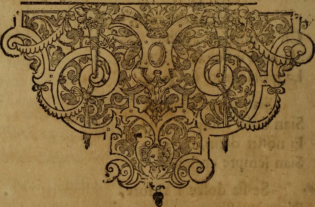 An illustration from Il Paride : opera musicale ..., 1662, leaf 103