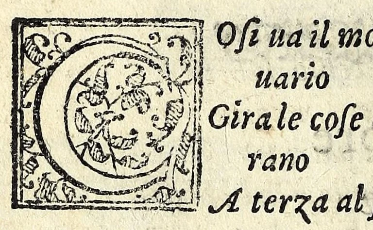 An illustration from Il pentimento amoroso : nvova favola pastorale, 1576, leaf 20