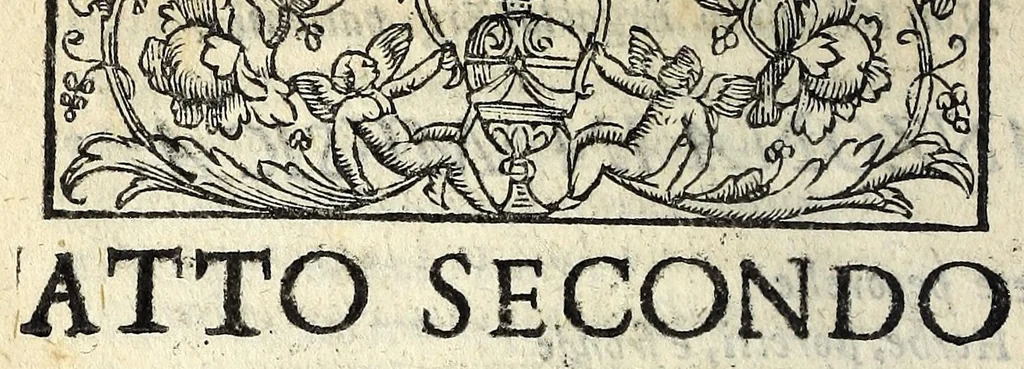 An illustration from Il pentimento amoroso : nvova favola pastorale, 1576, leaf 64