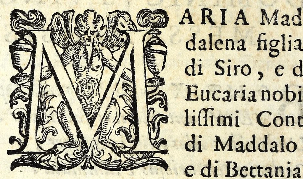 An illustration from Il pentimento di Maria Maddalena : poema dramatico, 1615, leaf 24