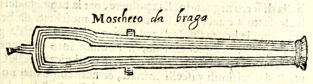 An illustration from Il perfeto bombardiero et real instruttione di artiglieri, 1626, leaf 109