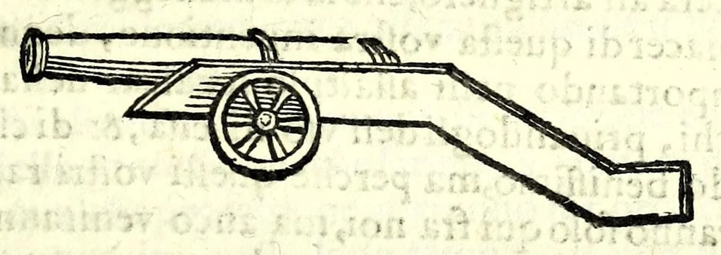 An illustration from Il perfeto bombardiero et real instruttione di artiglieri, 1626, leaf 159