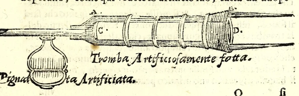An illustration from Il perfeto bombardiero et real instruttione di artiglieri, 1626, leaf 225