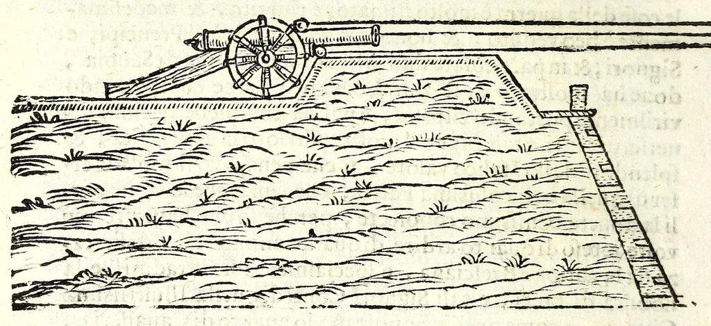 An illustration from Il perfeto bombardiero et real instruttione di artiglieri, 1626, leaf 254